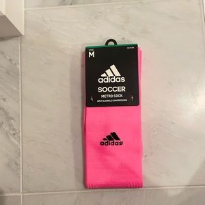 Adidas Pink Soccer Socks